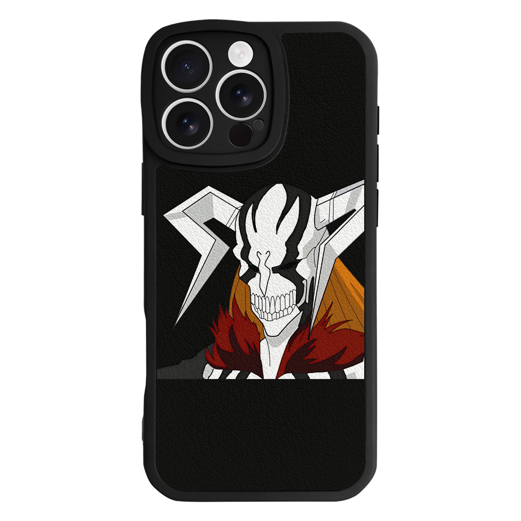 ブリーチ 黒崎一護（くろさき いちご）BLEACH Kurosaki Ichigo 【iPhone 16シリーズ対応】シリコンスマホケース（レザー調） 材質：シリコン